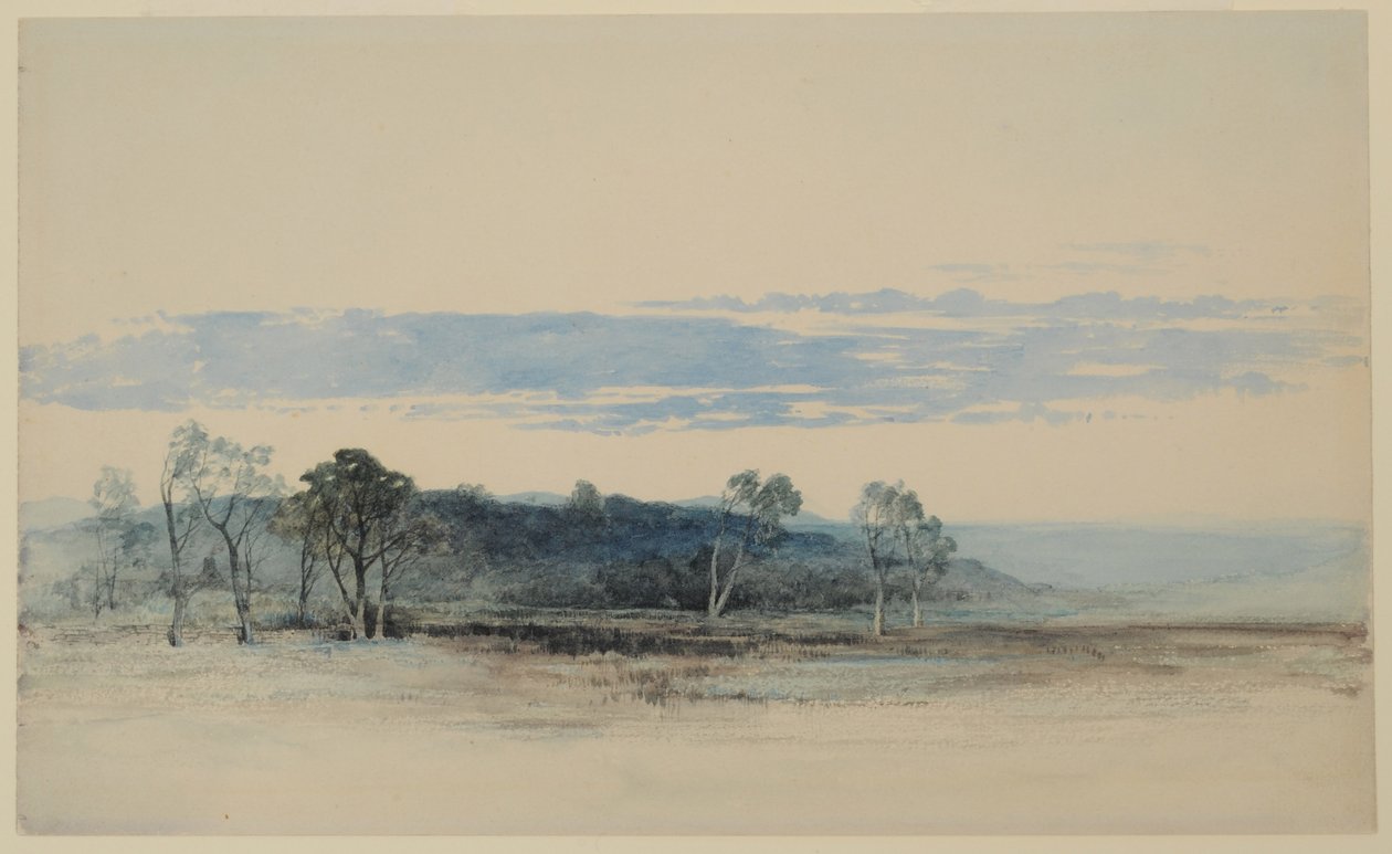 Cumrew，East Fellside，1840-58（纸上写着） 作者 威廉·詹姆斯·布莱克洛克