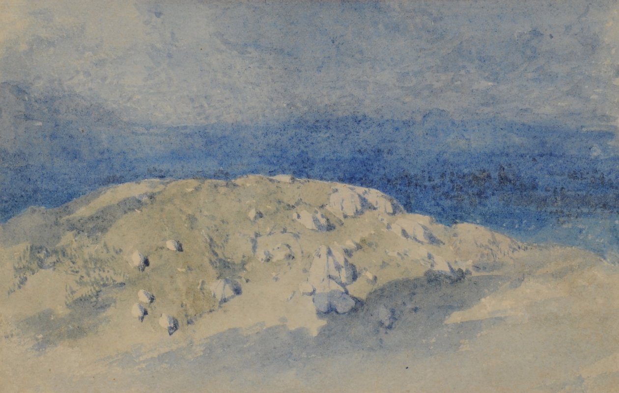 Hill Top，1840-58（纸上写着） 作者 威廉·詹姆斯·布莱克洛克