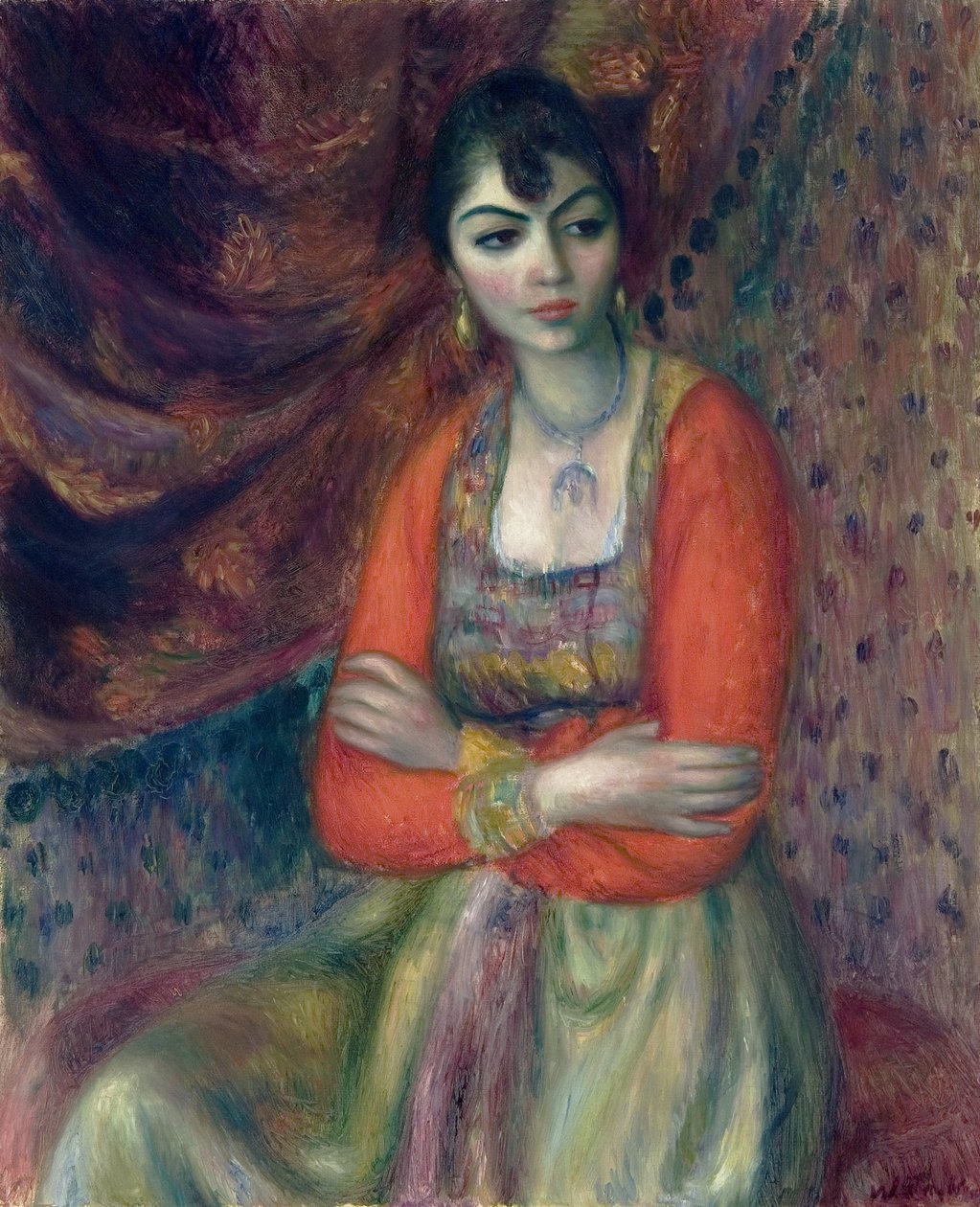 亚美尼亚女孩，1916年 作者 威廉·詹姆斯·格拉肯斯