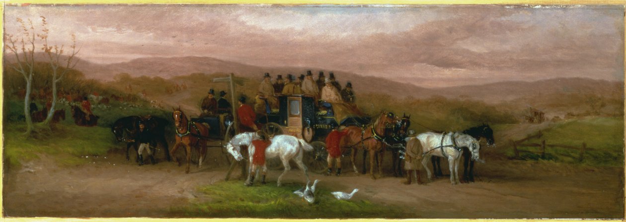 在十字路口，1884年 作者 威廉·约瑟夫·谢耶