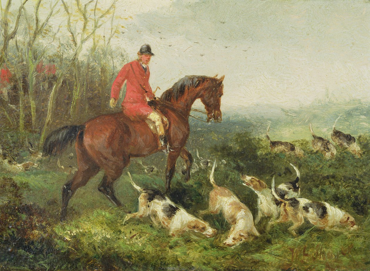 Foxhunting：封面（碾压板油） 作者 威廉·约瑟夫·谢耶