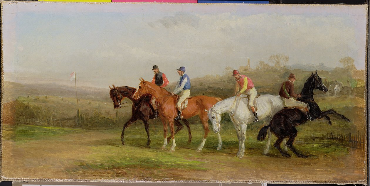 Steeplechasing：开始时 作者 威廉·约瑟夫·谢耶