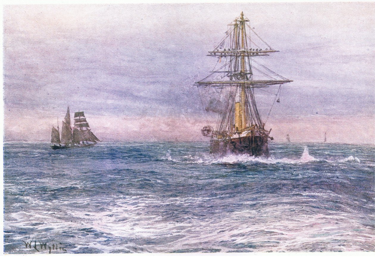 旧的&39;无敌&39;1872年，1915年 作者 威廉·莱昂内尔·威利