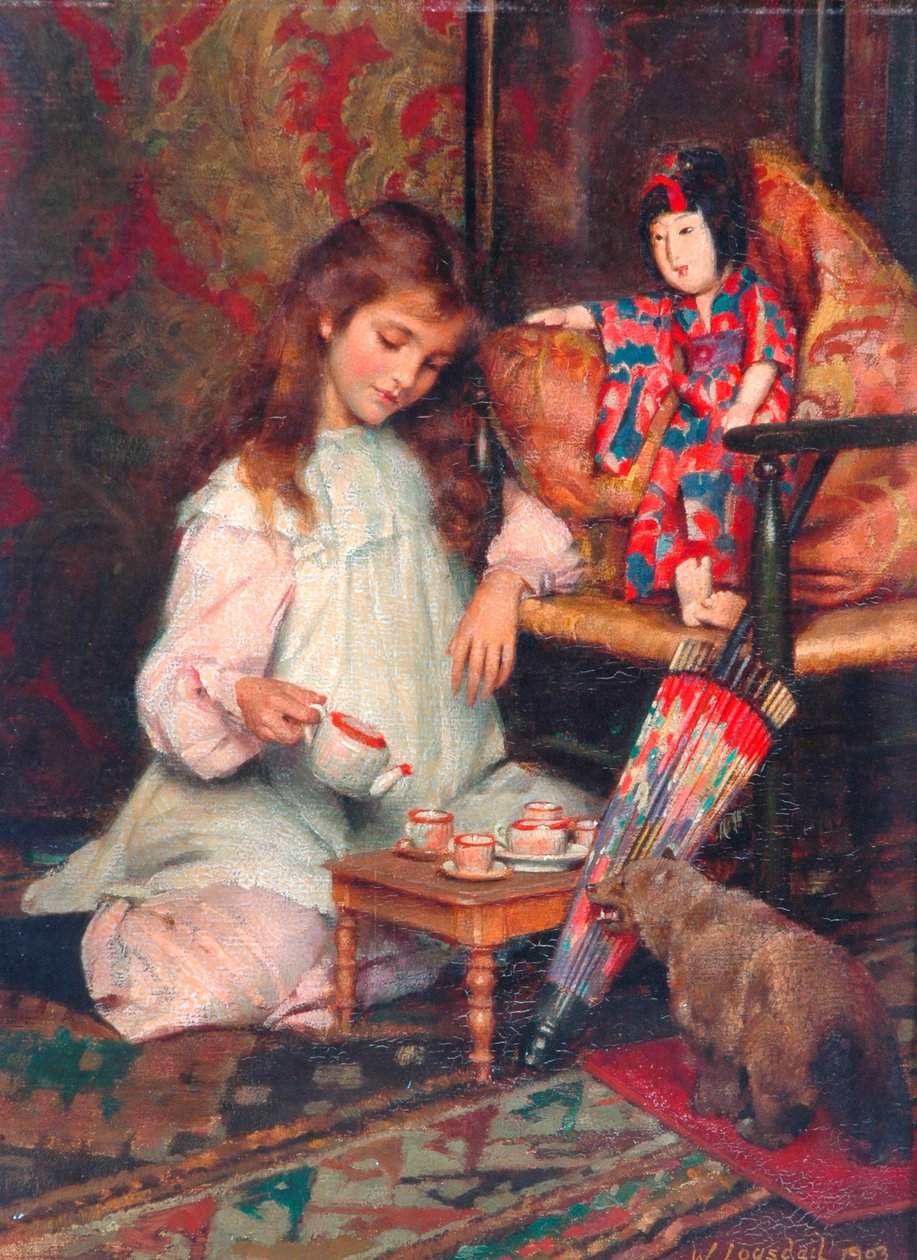 英日联盟，1903年 作者 威廉·洛格斯戴