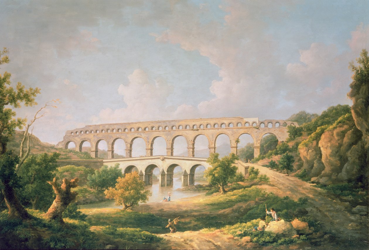 尼姆加尔桥（Pont du Gard） 作者 威廉·马洛