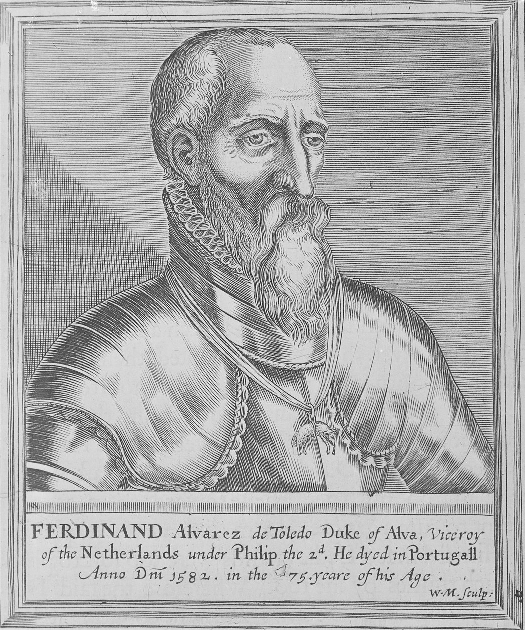 阿尔巴第三任公爵Fernando Alvarez de Toledo 作者 威廉·马歇尔