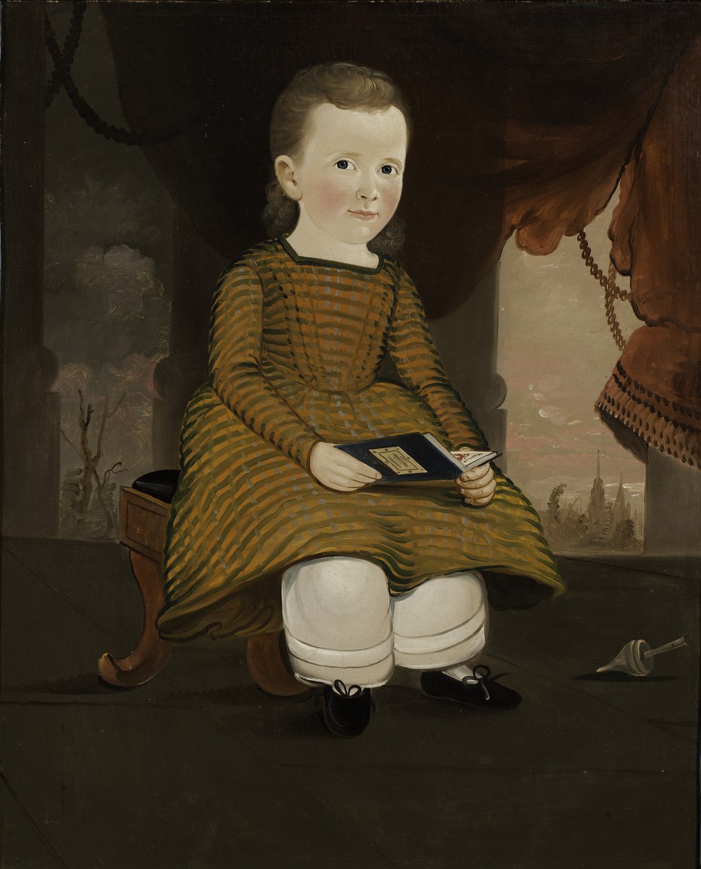 来自缅因州的小孩，1846年 作者 威廉·马修·普里尔