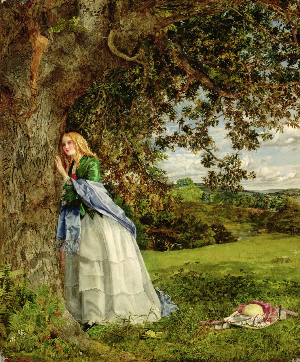 The Talking Oak，1857 作者 威廉·毛·埃格利