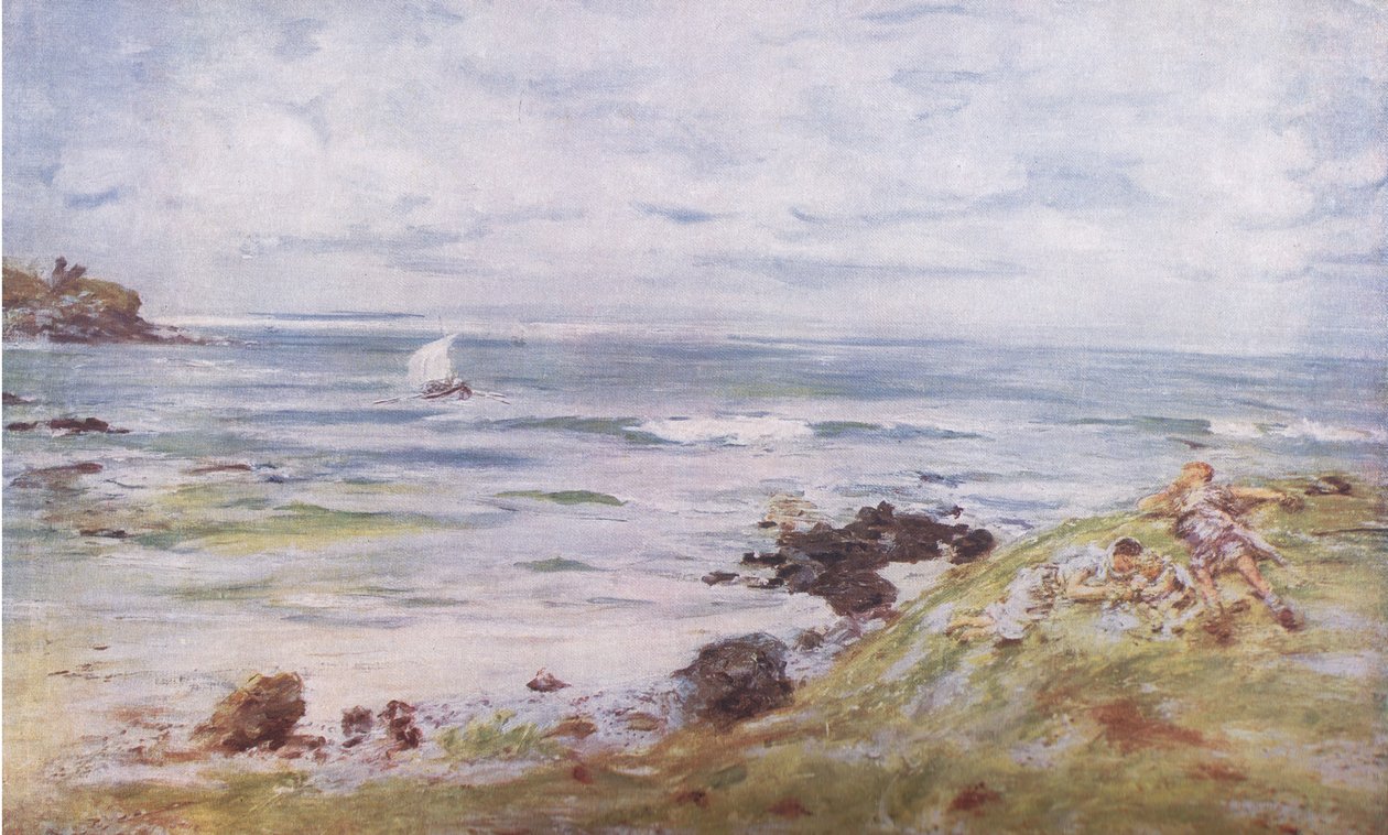 圣哥伦巴的到来，Bibbys年度，1916-1917 作者 威廉·麦克塔格特