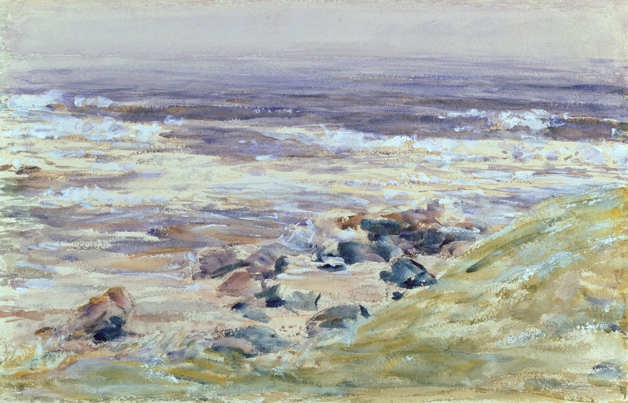 当St. Columba Landed，1904年（纸上写着） 作者 威廉·麦克塔格特