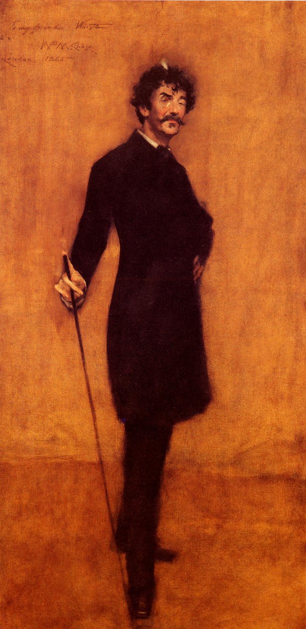 James Abbott McNeill Whistler 作者 威廉·梅里特·蔡斯