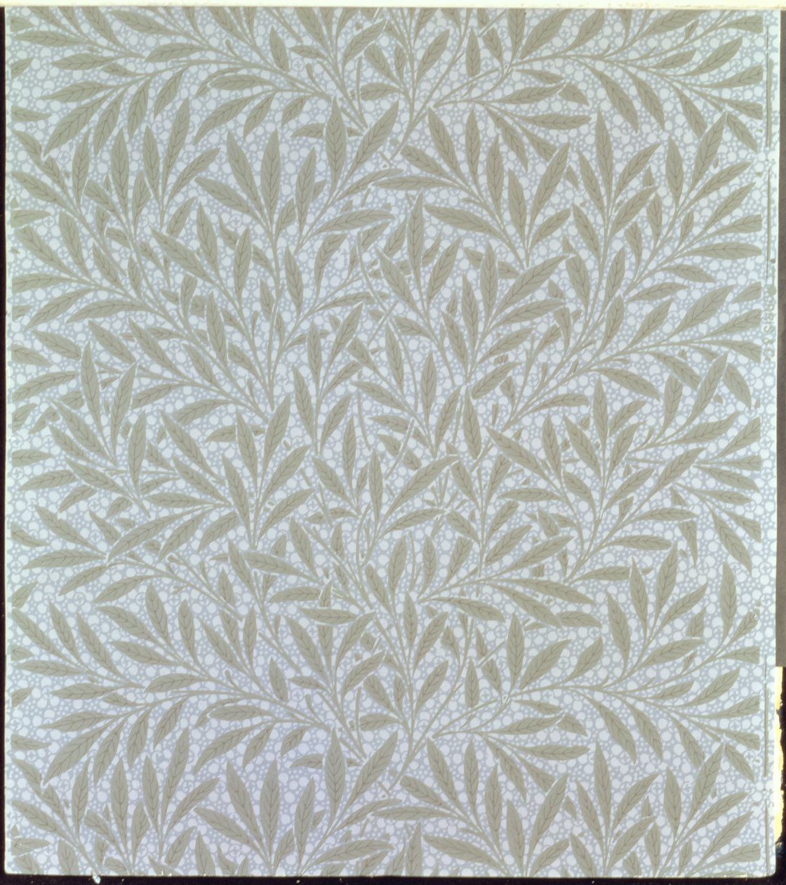 柳树壁纸设计，1874年 作者 威廉·莫里斯