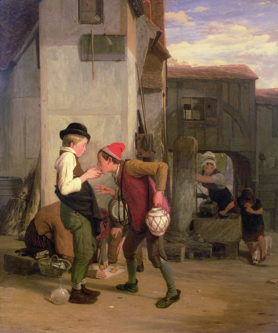 咬一口 作者 威廉·穆雷迪（William Mulready）