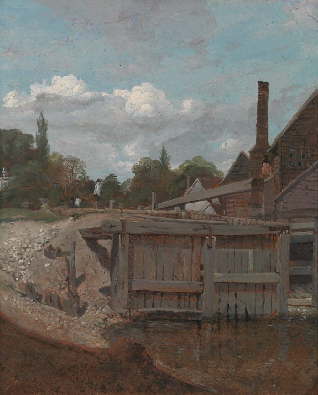 锁门 作者 威廉·穆雷迪（William Mulready）