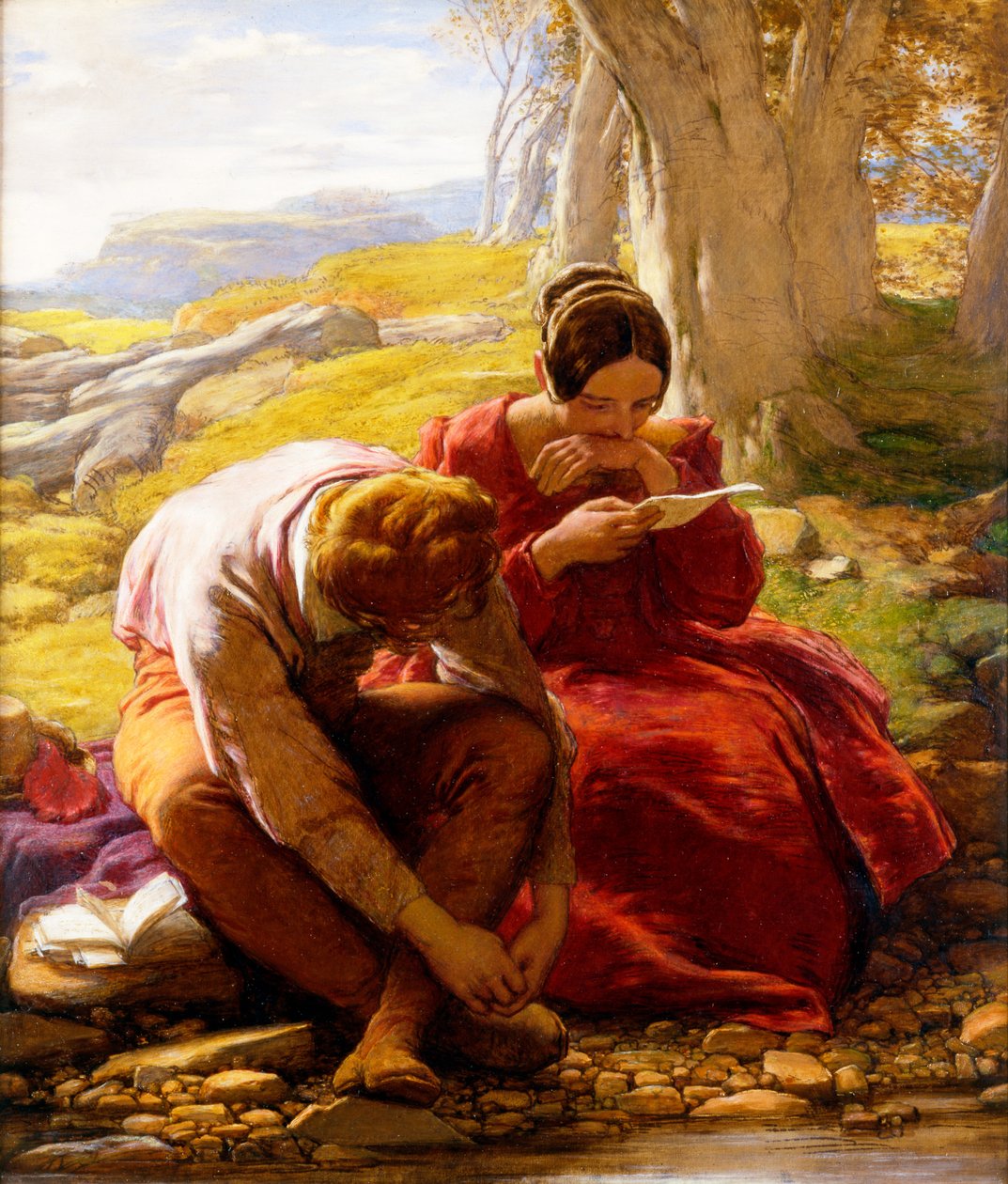 十四行诗，c.1839 作者 威廉·穆雷迪（William Mulready）