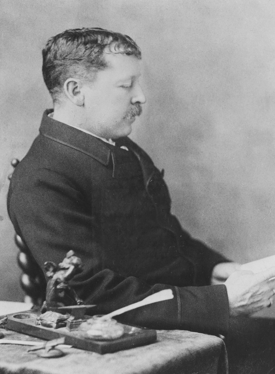 Thomas Bailey Aldrich的肖像 作者 威廉·诺特曼