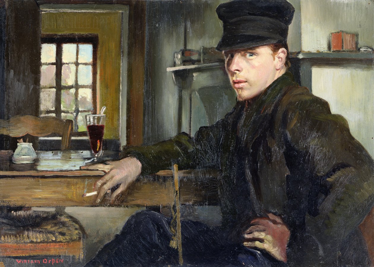 A Bitter Curacao，1900（董事会） 作者 威廉·奥彭