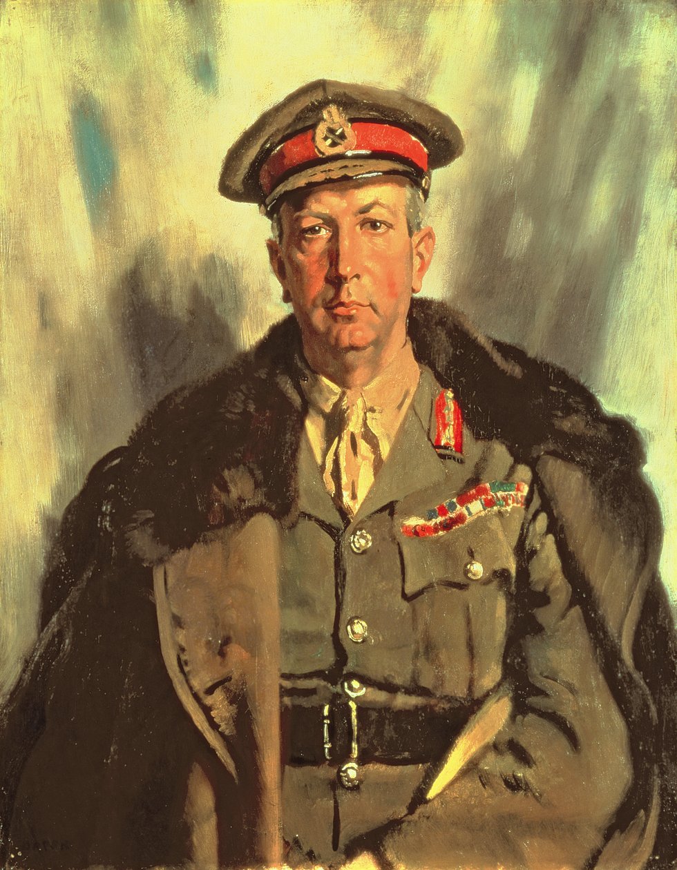 中校Sir W. Currie（1875-1933）c.1918 作者 威廉·奥彭