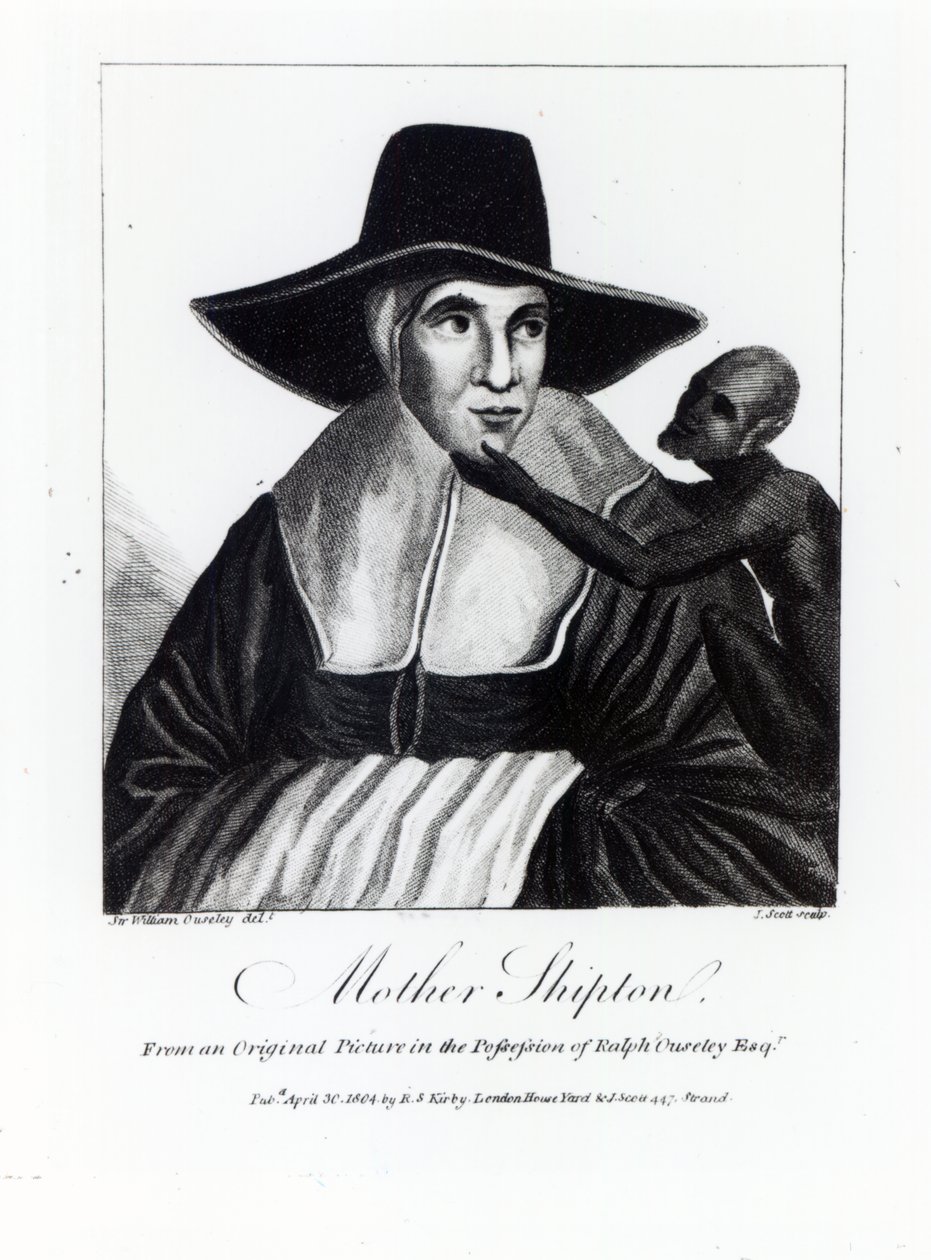 Mother Shipton，由John Scott雕刻，1804年 作者 威廉·戈尔·奥塞利
