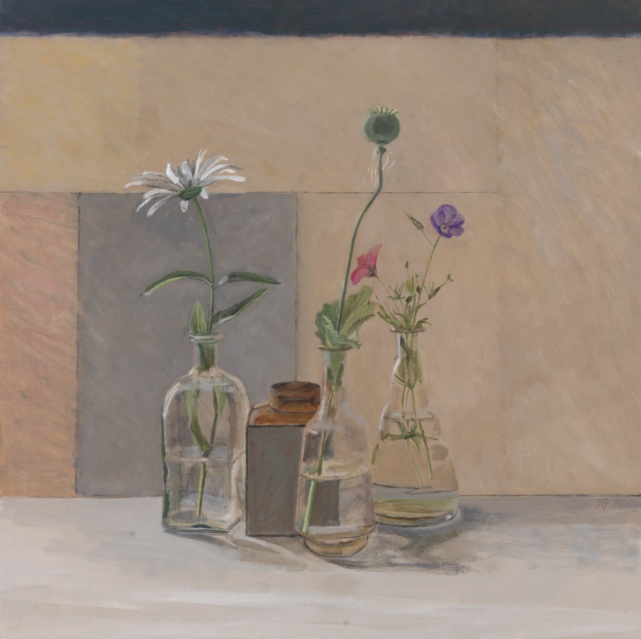 红白蓝豆荚，2008 作者 威廉·帕克