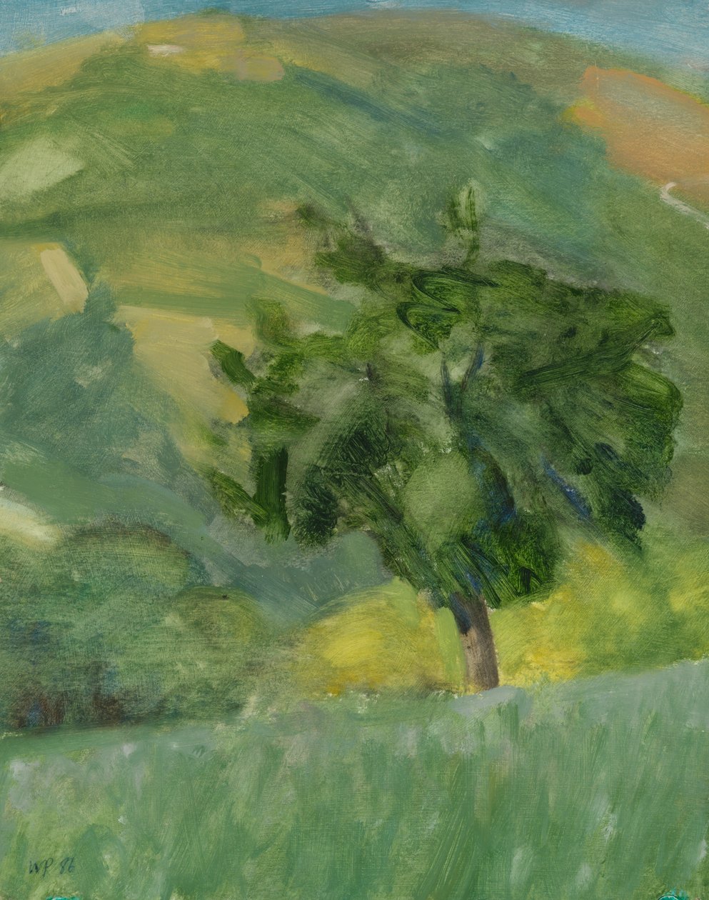 在小山的树，2013年 作者 威廉·帕克