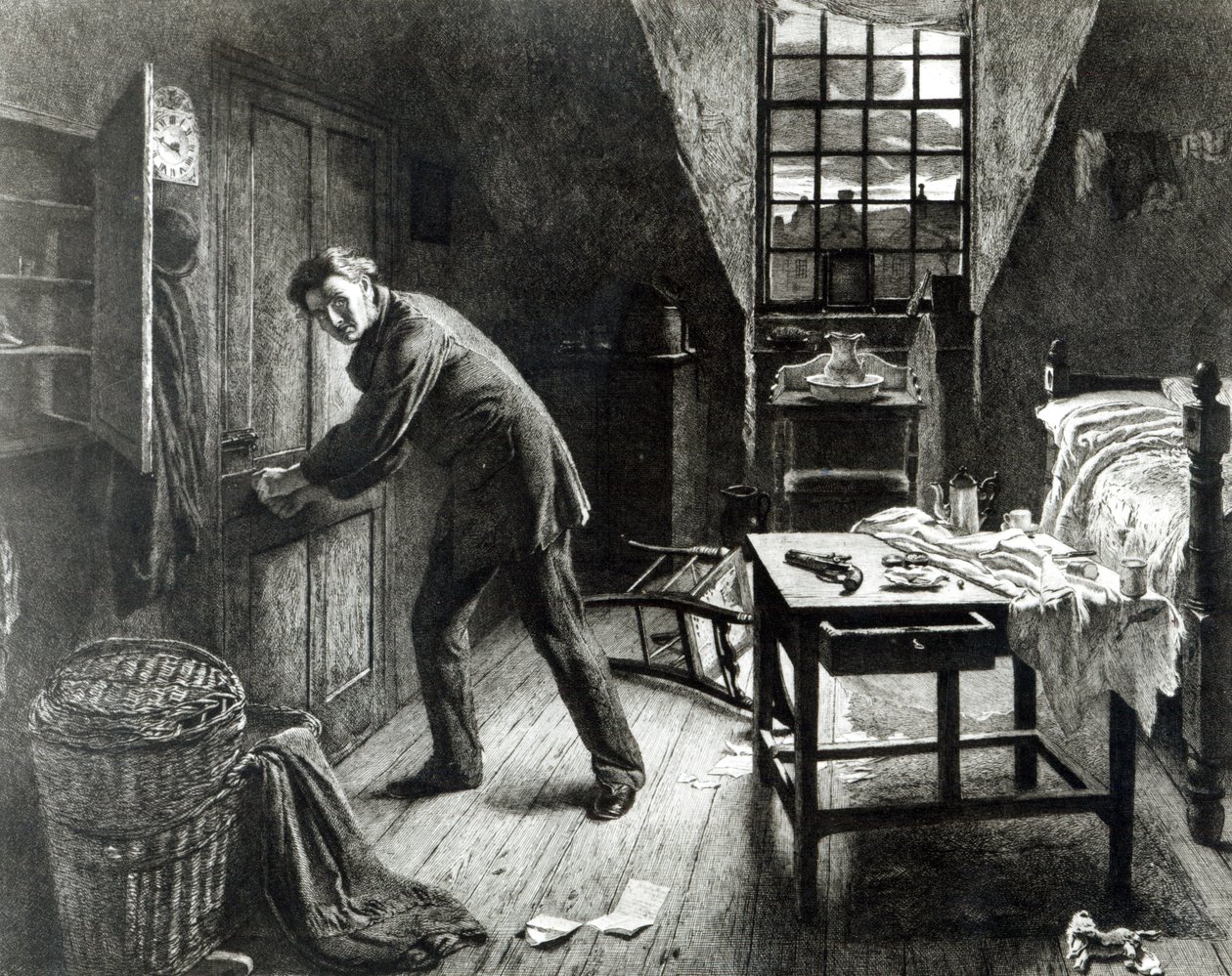 毁灭之路，由L. Flameng雕刻，1878年 作者 威廉·鲍威尔·弗里斯