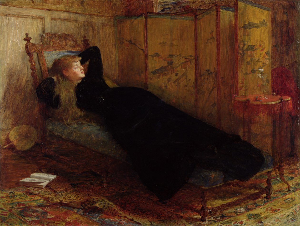 Dolce Far Niente，1872年 作者 威廉·奎勒·奥查德森