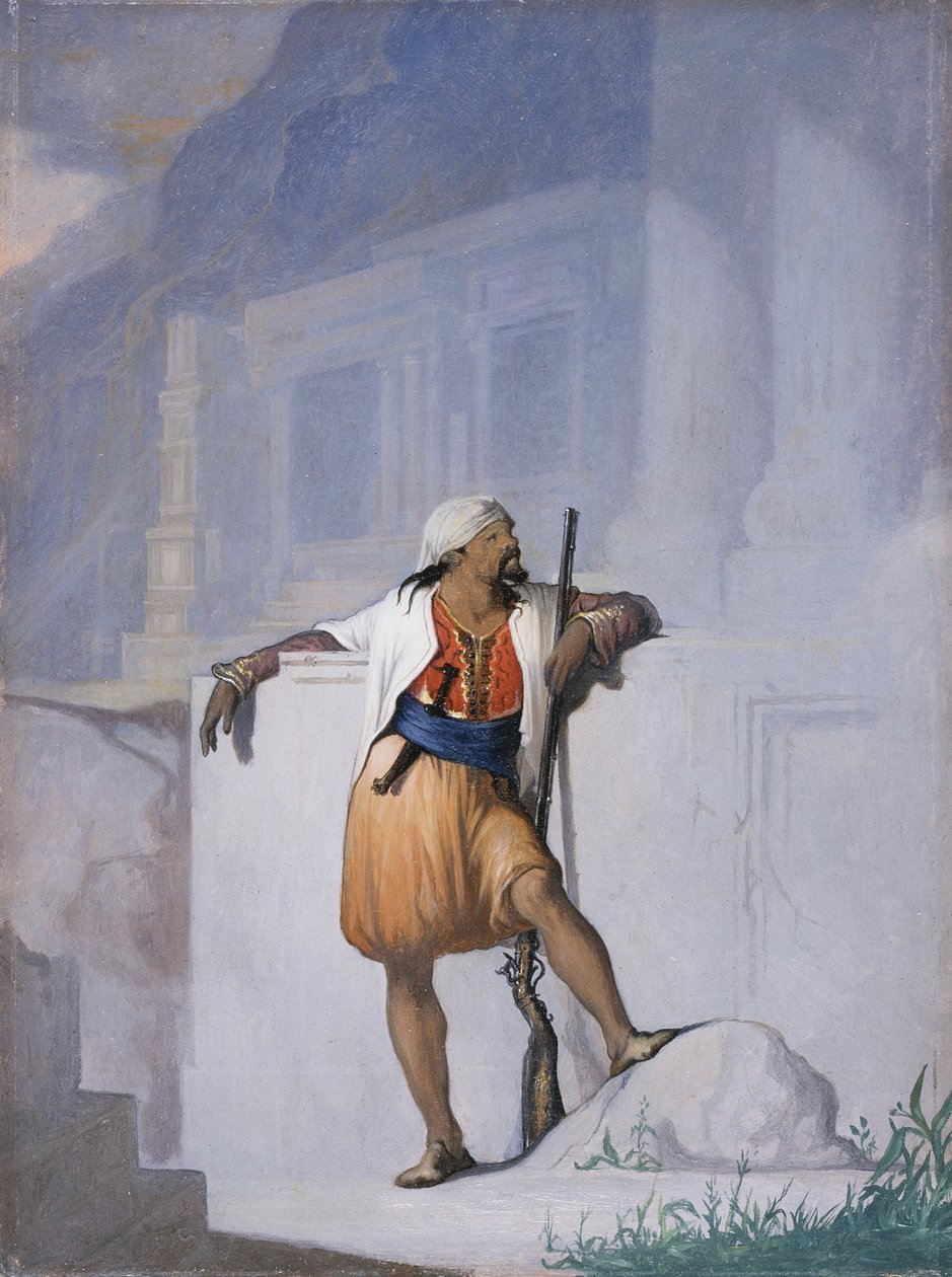哨兵，c.1872 作者 威廉·里默