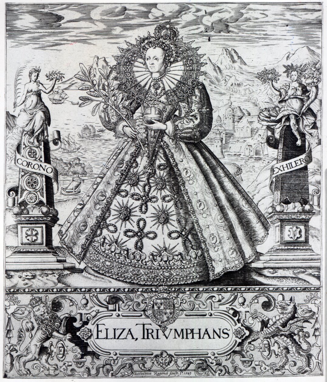 伊丽莎Triumphans，1589 作者 威廉·罗杰斯