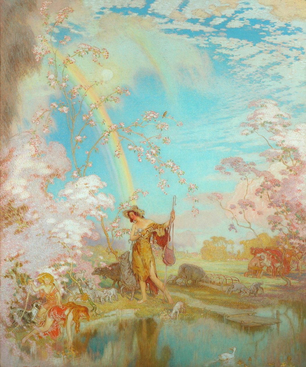 春天的花朵 作者 威廉·沙克尔顿