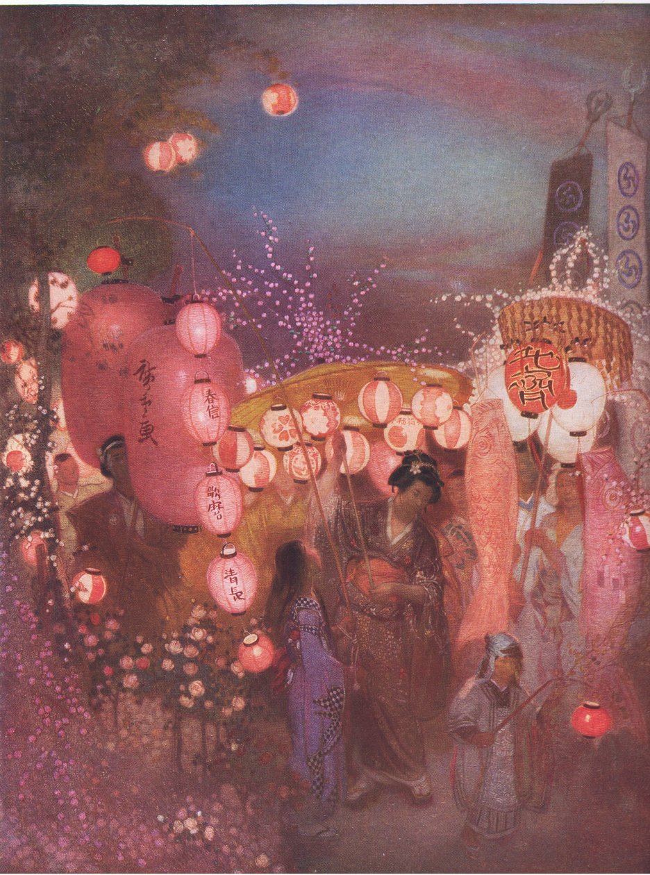 日本节日，Bibbys年度，1916-1917 作者 威廉·沙克尔顿