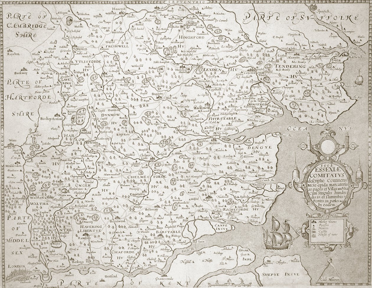 Essex地图，160203 作者 威廉·史密斯