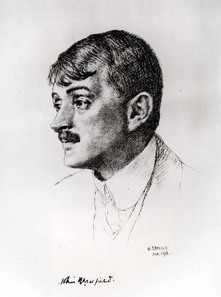 John Masefield（1878-1967），1912年 作者 威廉·斯特兰德