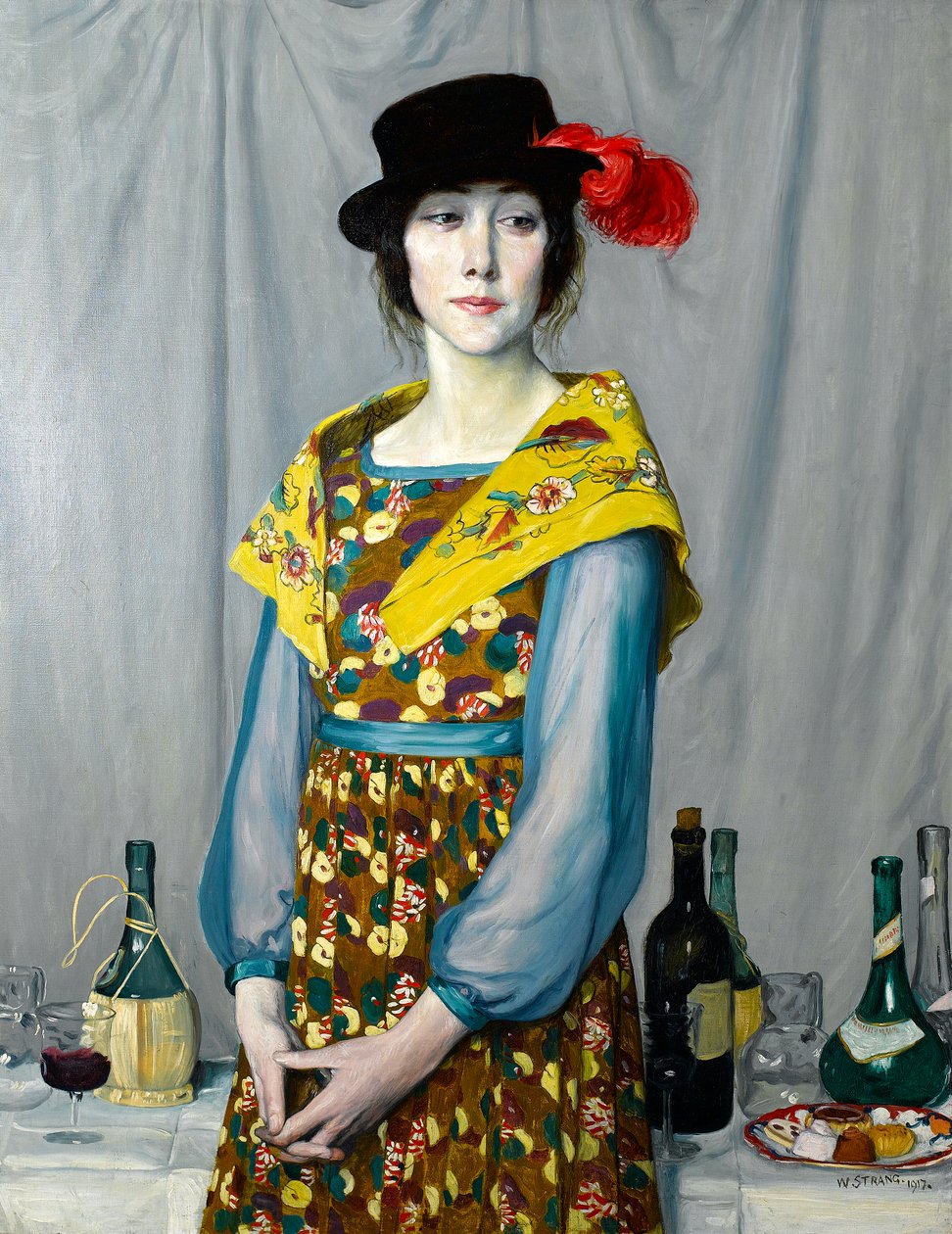自助餐，1917年 作者 威廉·斯特兰德