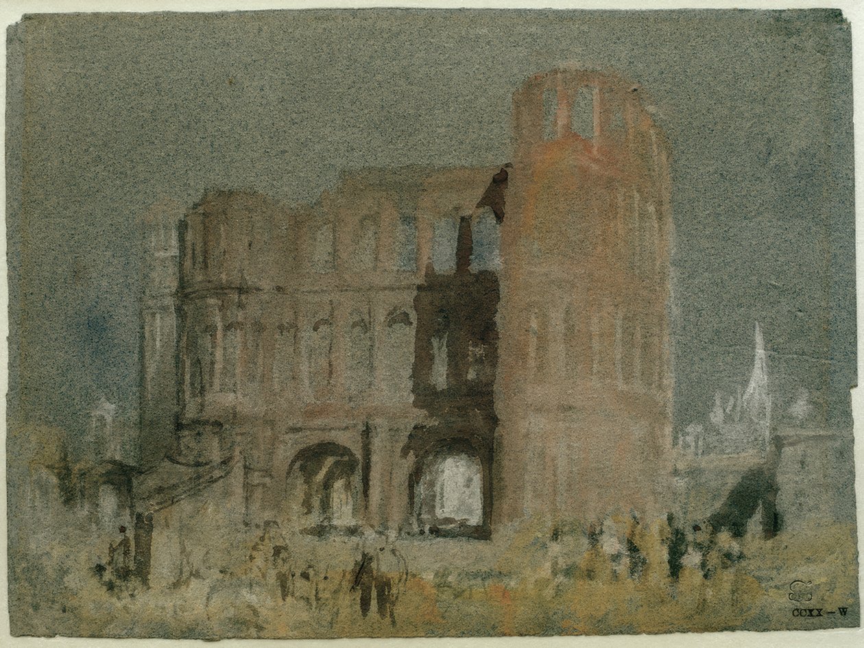 特里尔黑门（Porta Nigra） 作者 约瑟夫·马洛德·威廉·特纳