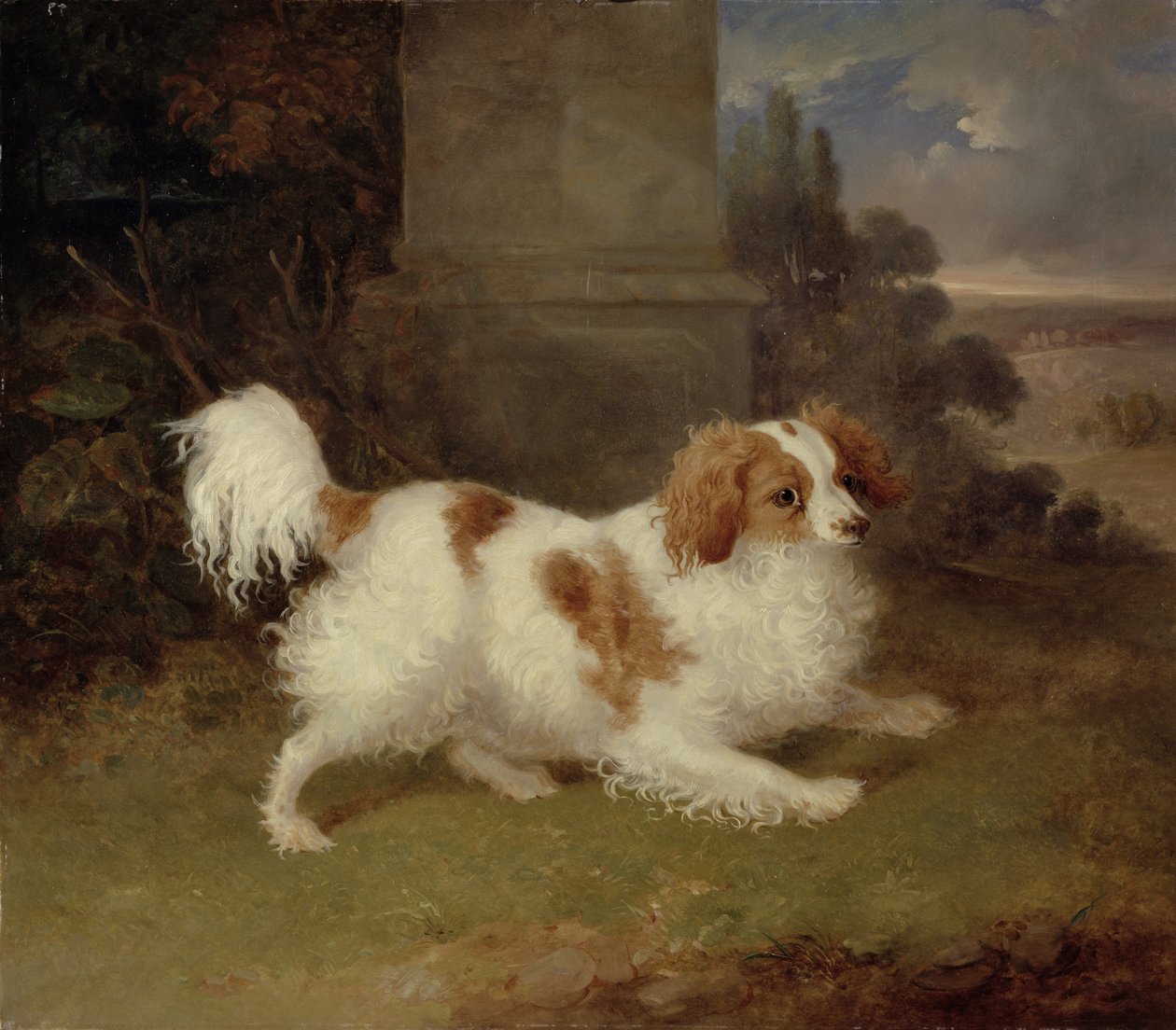 布伦海姆猎犬，1820-30 作者 威廉·韦伯