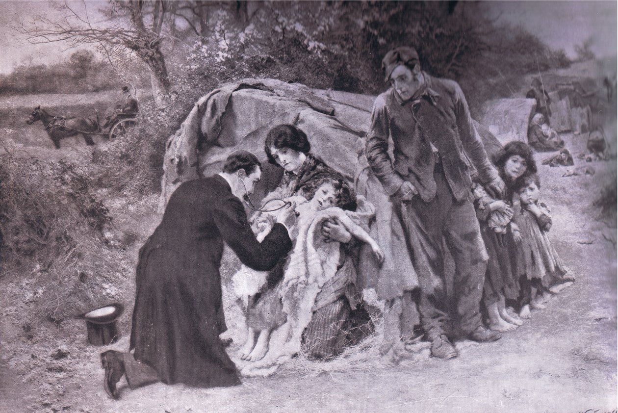 一个好的撒玛利亚人，Bibbys Annual，1916-1917 作者 小之后的威廉