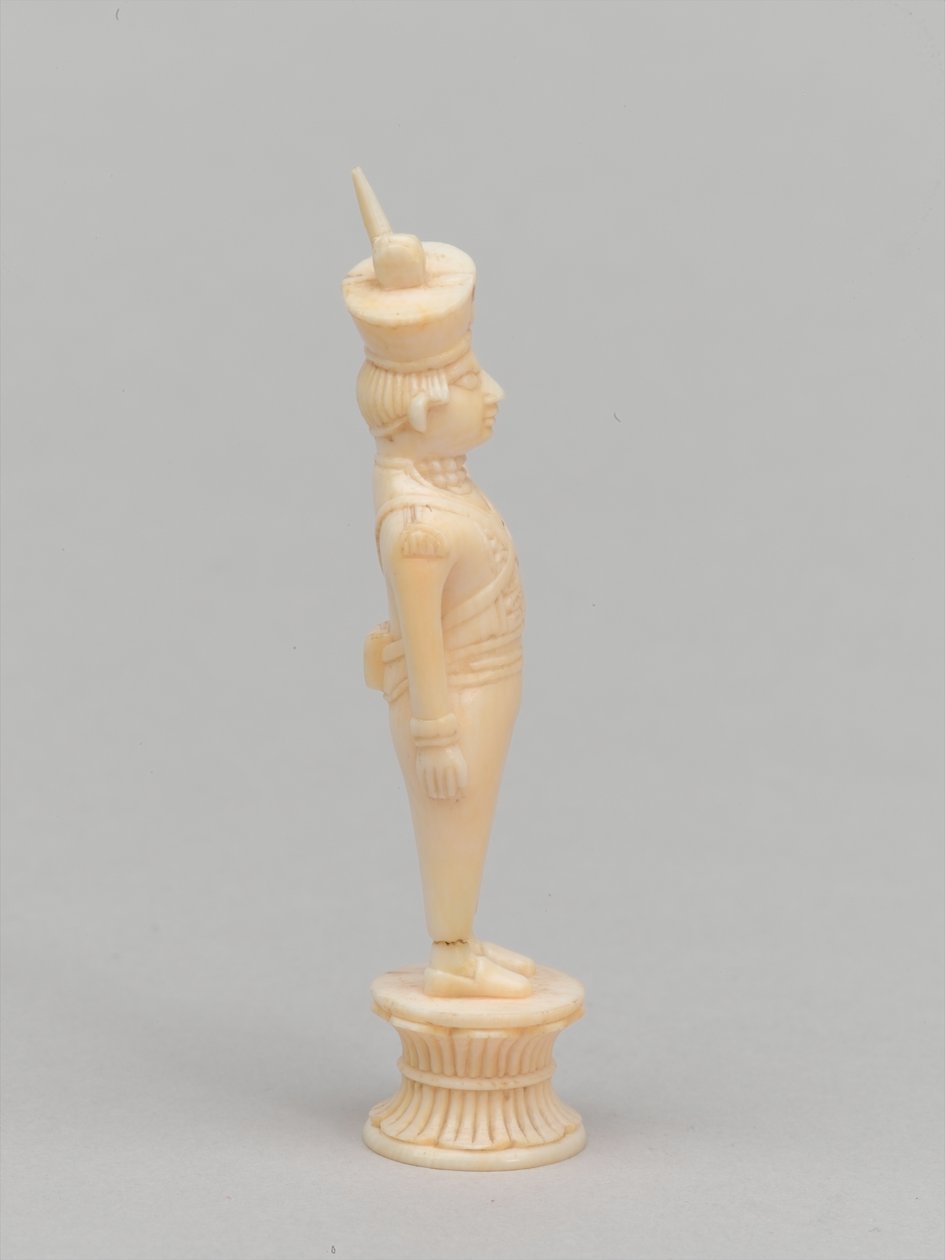 White pawn, chess piece, India 作者 威廉（之后）汉密尔顿