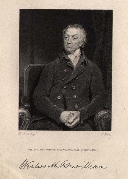 威廉-温特沃斯-菲茨威廉，第二任菲茨威廉伯爵（1748-1833），由R. Hicks刻制 作者 威廉（之后）欧文