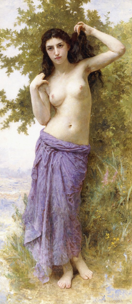 罗马美女，1904年 作者 威廉·阿道夫·布格罗