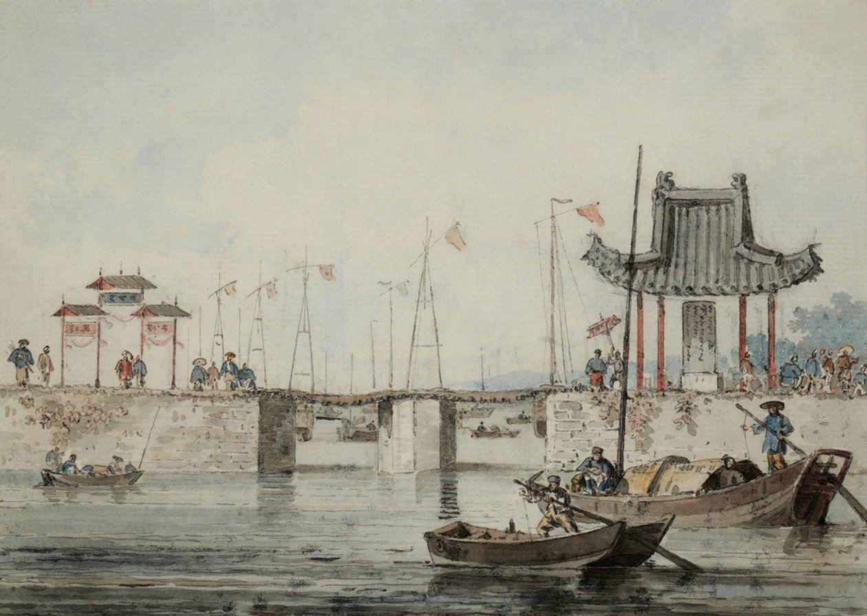 中国海港风光 作者 威廉·亚历山大