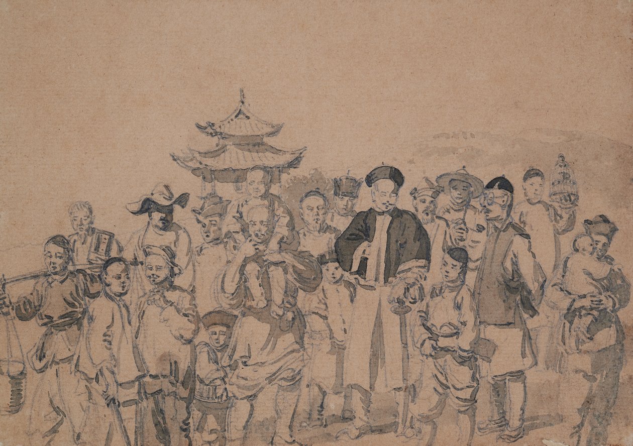 Group of Chinese 作者 威廉·亚历山大