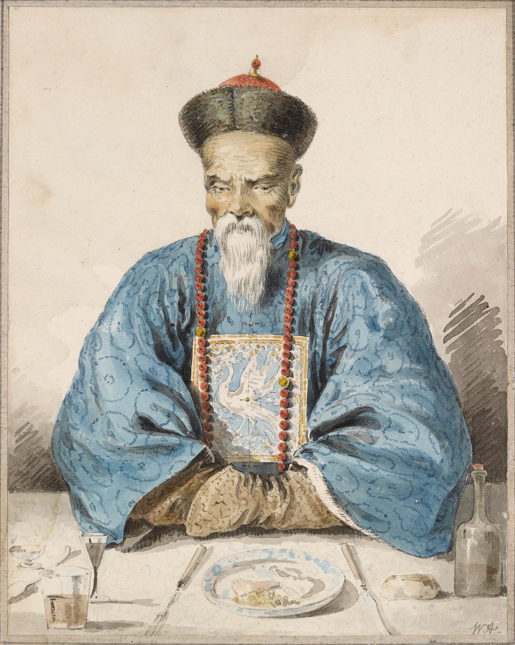 广州的福荫，约1790年代 作者 威廉·亚历山大