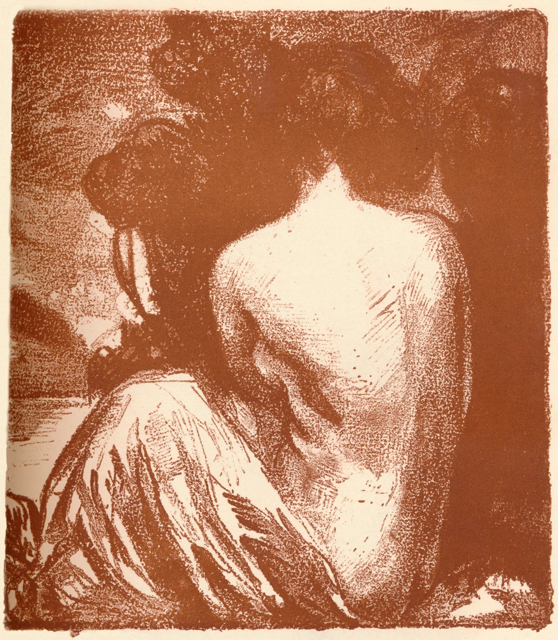 冥想》，约1914年。   作者 威廉·艾莉森·马丁