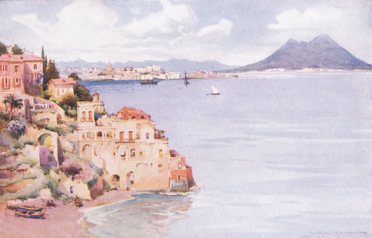 那不勒斯湾，摘自 Hutchinson