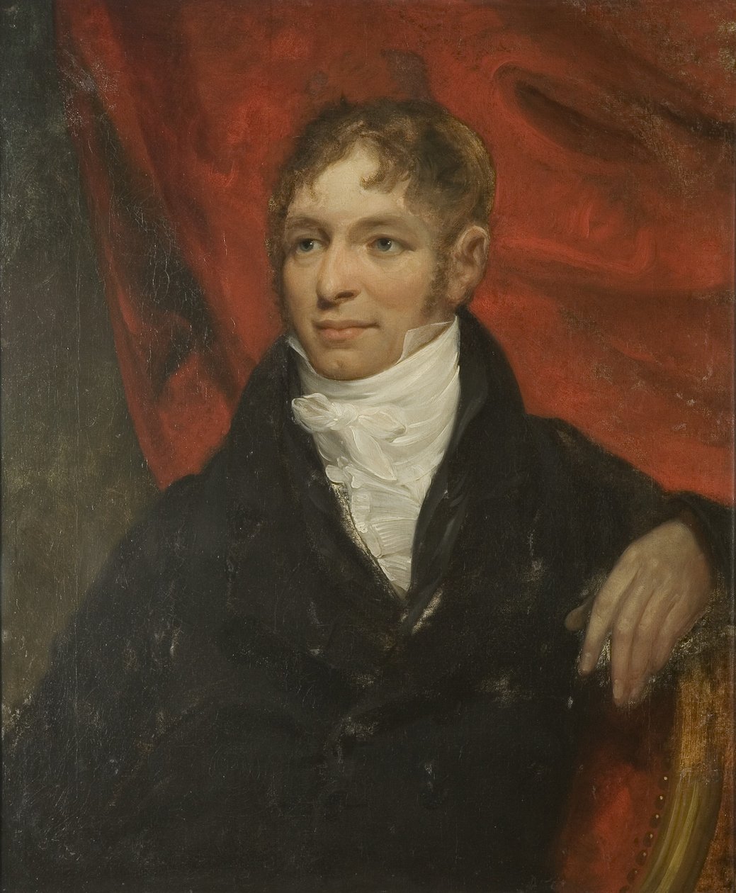 查尔斯·霍奇斯，约 1810-15 年（布面油画） 作者 威廉·阿姆菲尔德（William Armfield）