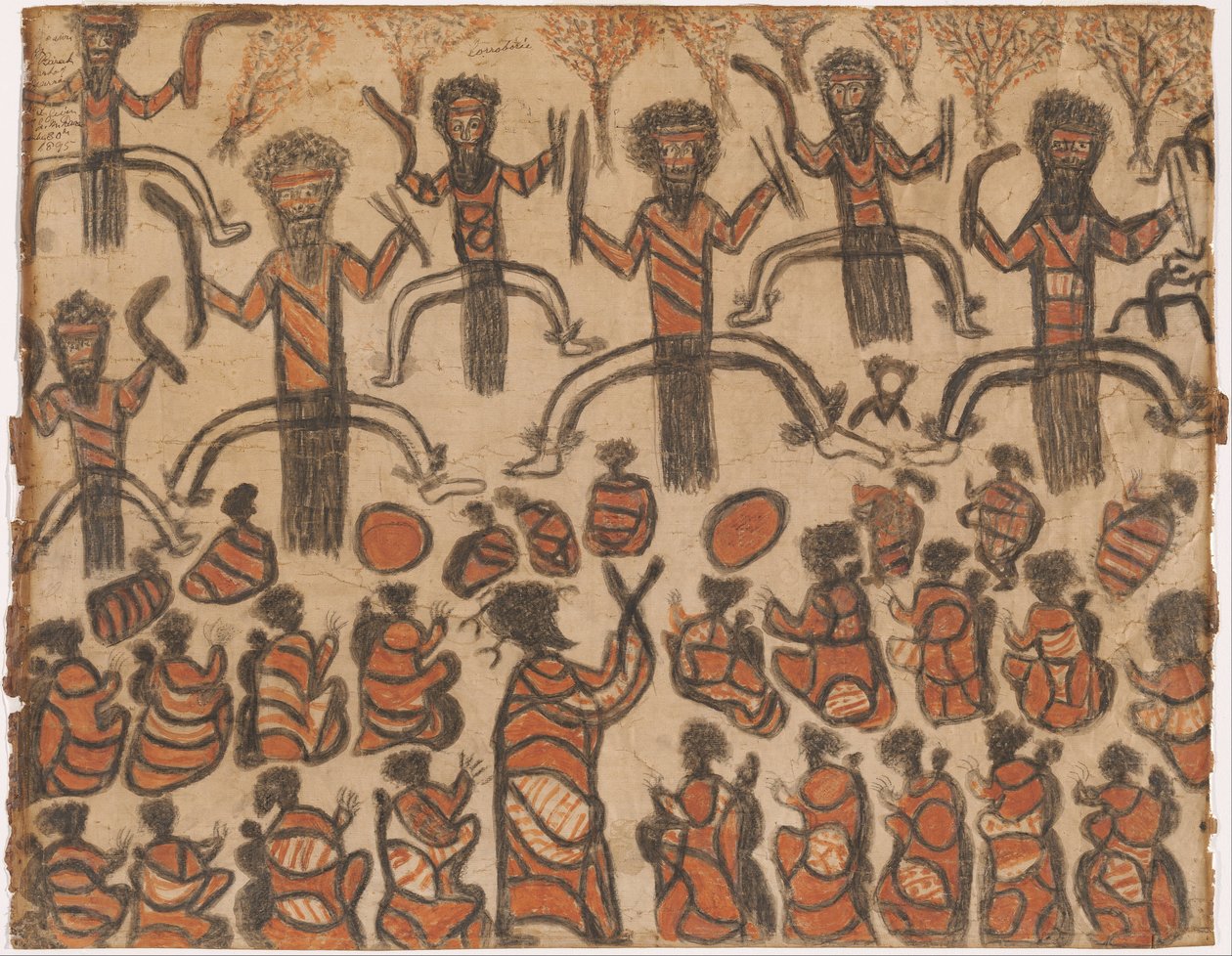 Wurundjeri人-Corroboree 作者 威廉·巴拉克