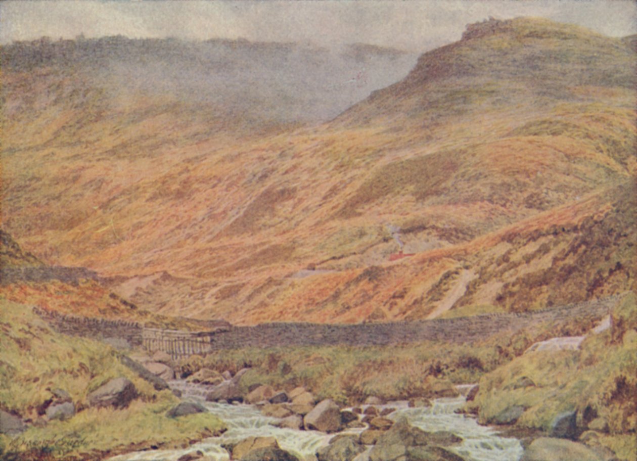 彭尼山脉景观，1910年 作者 威廉·比斯科姆·加德纳