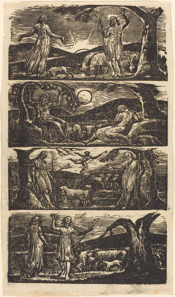 维吉尔的牧歌》（The Pastorals of Virgil 作者 威廉·布雷克