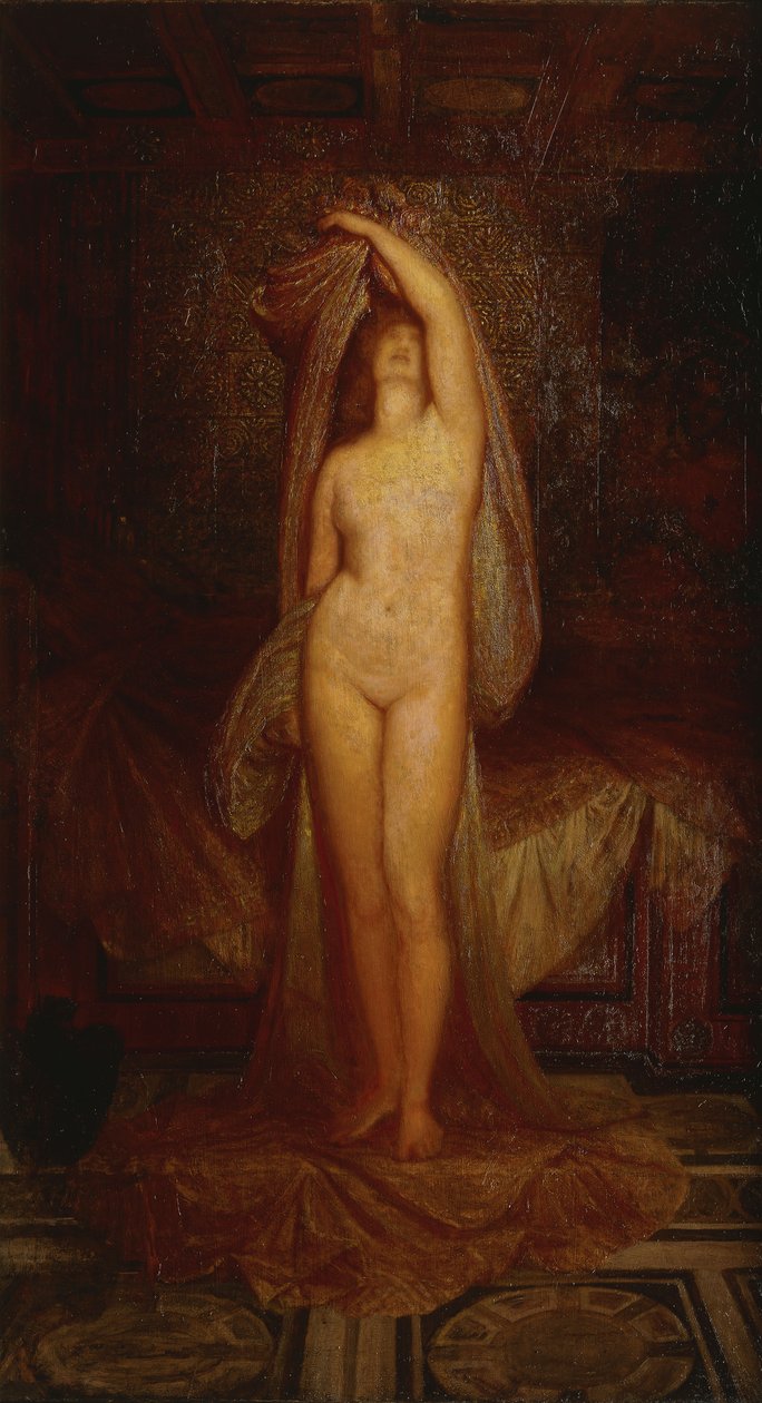 一个寓言的女性形象， 作者 威廉·布莱克·里士满